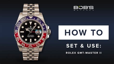 how to change date on rolex gmt|rolex gmt manual.